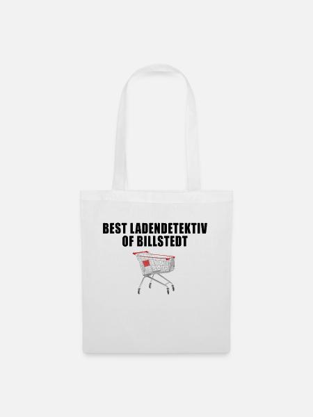 Ladendetektiv Billstedt - Stoffbeutel - Weiß