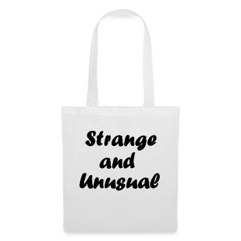 Gothique rétro étrange et insolite - Sac en tissu - blanc - Devant
