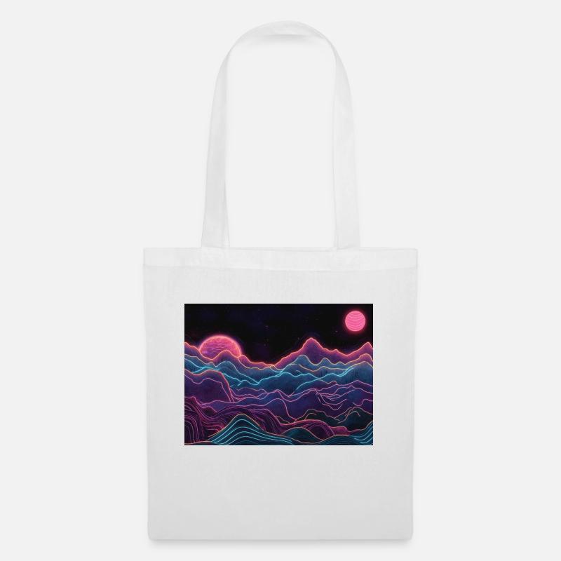 Neon - Tote Bag - white