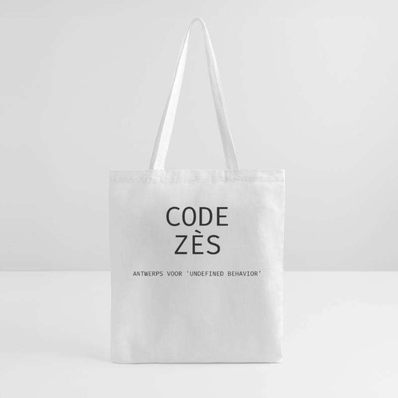 Antwerp: "Code Zès!" – Tech Dialect Shirt Tote Bag