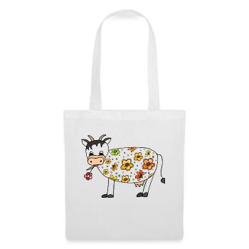 Cow - Tote Bag - white - Front
