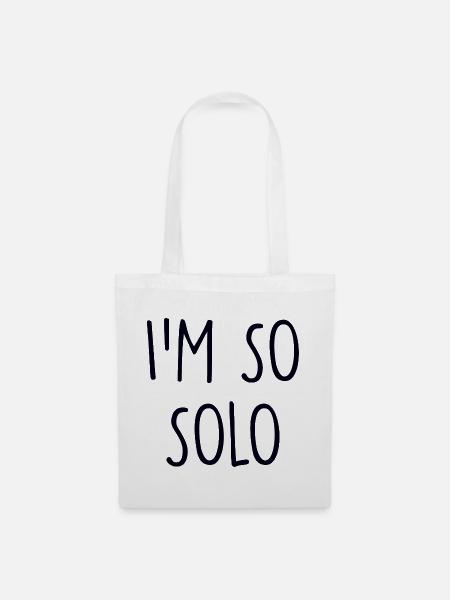 Solo - Stoffbeutel - Weiß