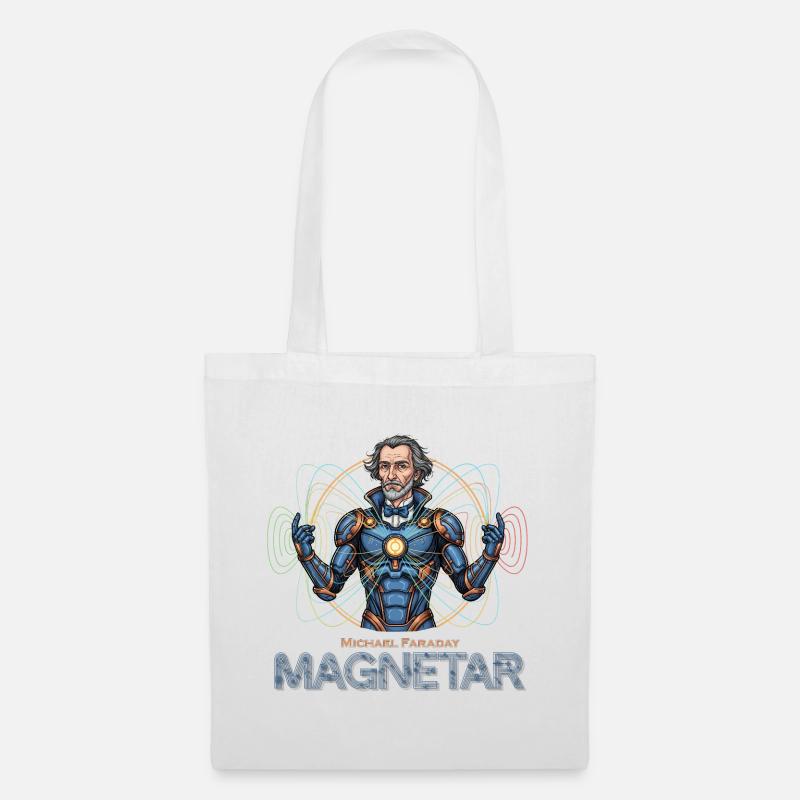 Faraday Magnetar in Armor - Tote Bag - white