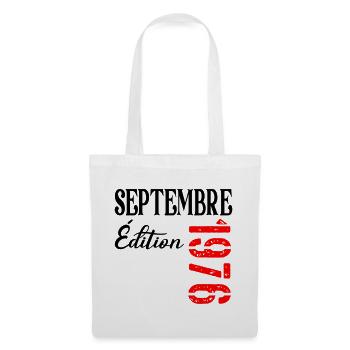France 50e Anniversaire Septembre 1976 - Sac en tissu - blanc - Devant