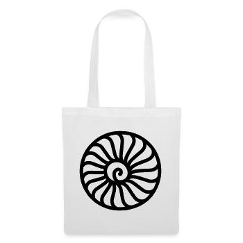 fossile - Sac en tissu - blanc - Devant