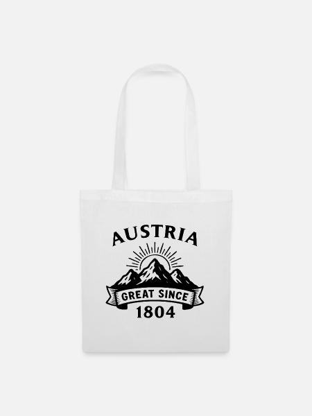 Austria great since 1804 (Kaisertum) - Stoffbeutel - Weiß