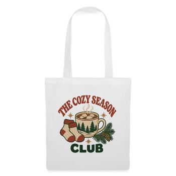 The Cozy Season Club - Stoffbeutel - Weiß - Vorne
