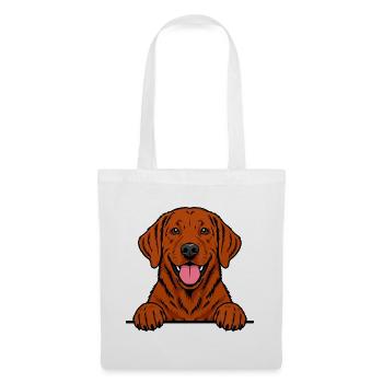Foxred Labrador - Stoffbeutel - Weiß - Vorne
