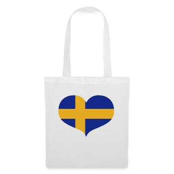 Swedish Love - Stoffbeutel - Weiß - Vorne