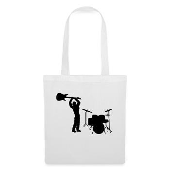 rocker - Sac en tissu - blanc - Devant