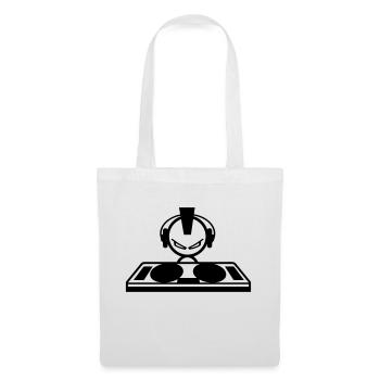 DJ - Sac en tissu - blanc - Devant
