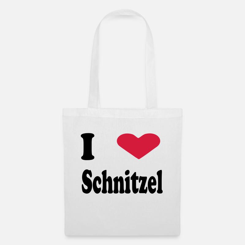 schnitzel - Tote Bag - white