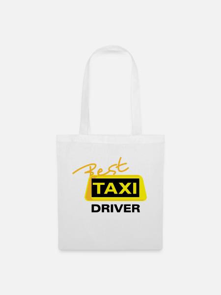 Best Taxi Driver 3 - Stoffbeutel - Weiß