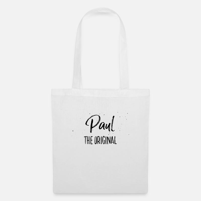 Paul - Stoffbeutel - Weiß