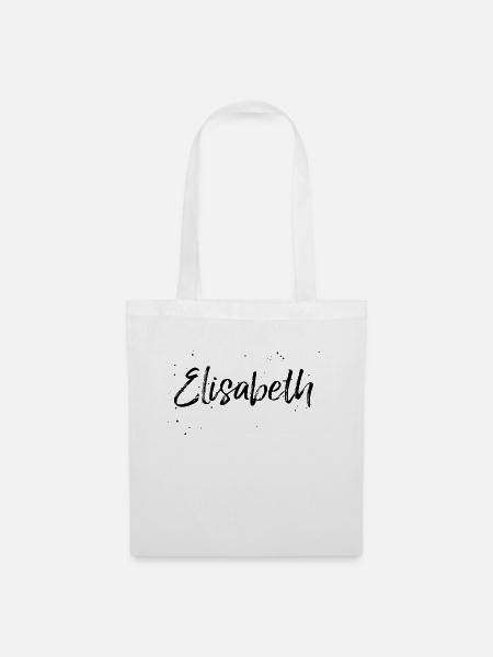 Elisabeth - Stoffbeutel - Weiß