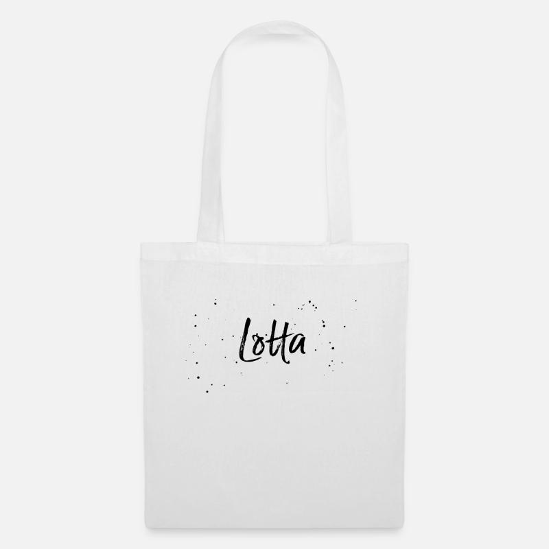 Lotta - Stoffbeutel - Weiß