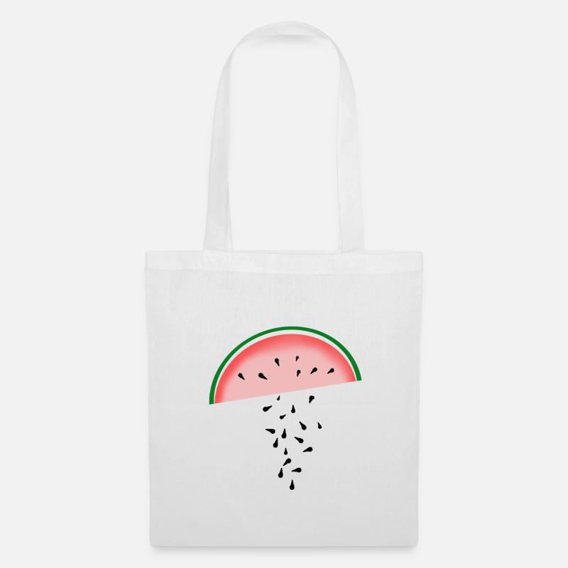 Melone - Stoffbeutel - Weiß