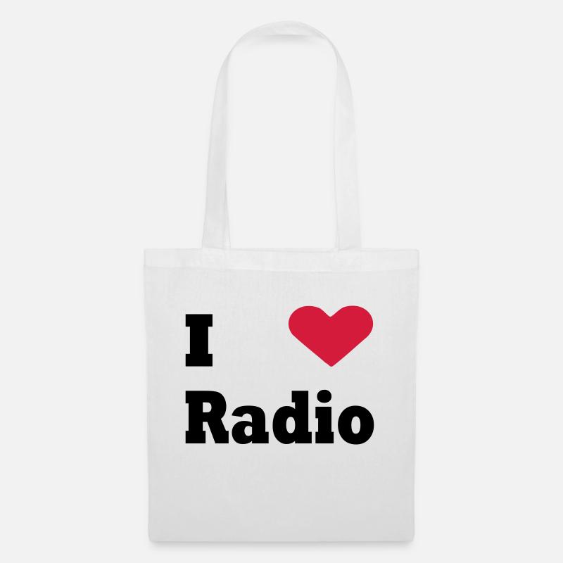 Radio - Tote Bag - white