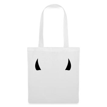 devil horns - Tote Bag - white - Front