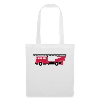 Fire truck (fire engine) - Tote Bag - white - Front