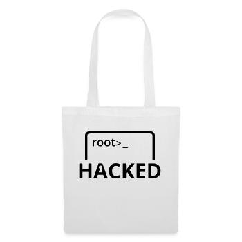 Hacked hacker computer scientist computer programmer - Tote Bag - white - Front