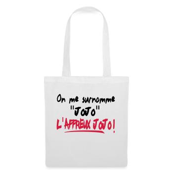 HUMOUR affreux jojo!!! t-shirt,logo,motif,visuel - Sac en tissu - blanc - Devant