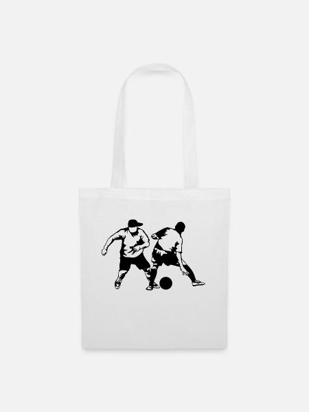 street_soccer_panna - Tote Bag - white