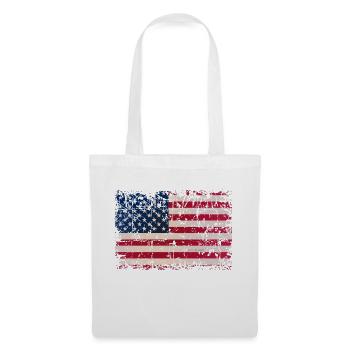 USA Flag Flag Stars and stripes - Tote Bag - white - Front