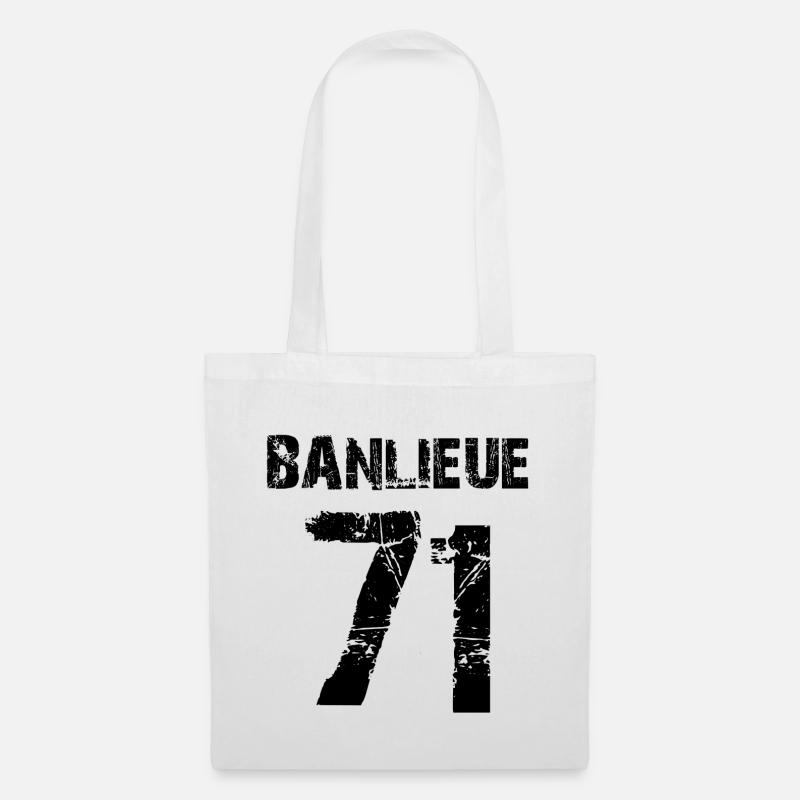 banlieue 71 - Stoffbeutel - Weiß