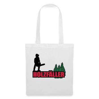 holzfäller - Stoffbeutel - Weiß - Vorne
