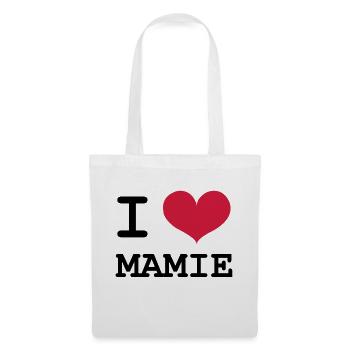 Ich liebe Oma! - Stoffbeutel - Weiß - Vorne