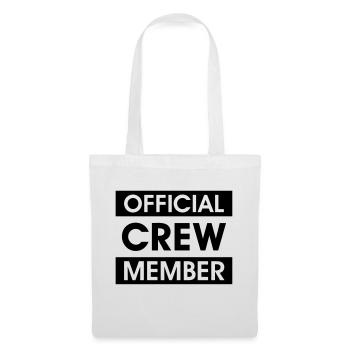 Official Crew Member party crew team - Tote Bag - white - Front