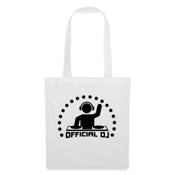 dj_1__f1 - Sac en tissu - blanc - Devant