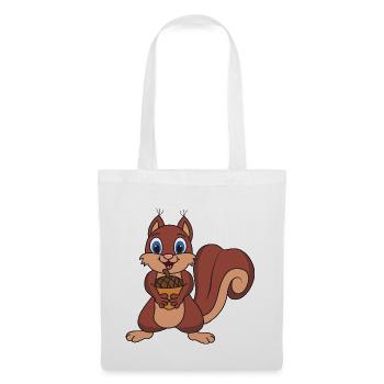 Squirrel - Tote Bag - white - Front