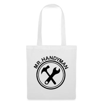 Commerçants bricoleur - Sac en tissu - blanc - Devant