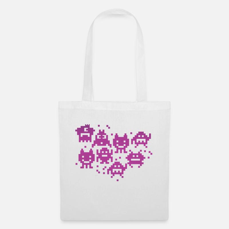 pixelart - Tote Bag - white