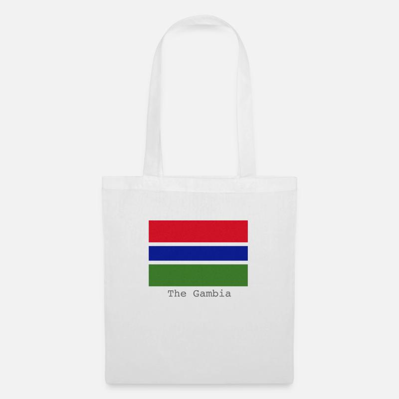 Gambia - Stoffbeutel - Weiß