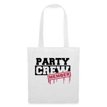 Party Crew Member - Sac en tissu - blanc - Devant