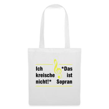 Soprano - Tote Bag - white - Front