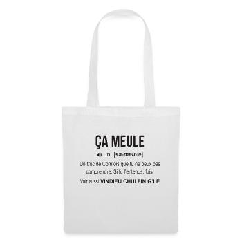 ca meule Franche Comté - Sac en tissu - blanc - Devant