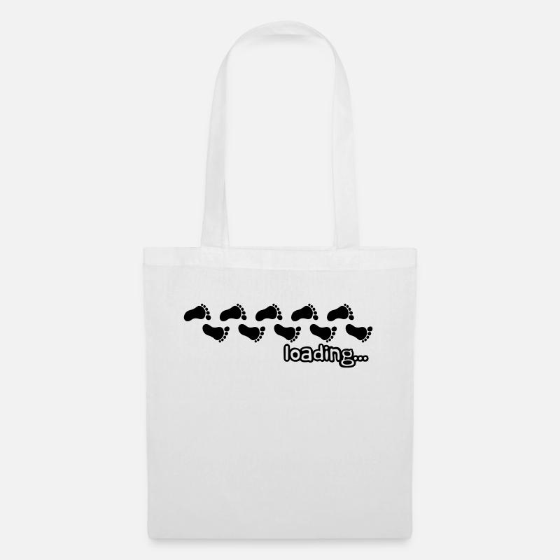Loading Baby Design - Sac en tissu - blanc