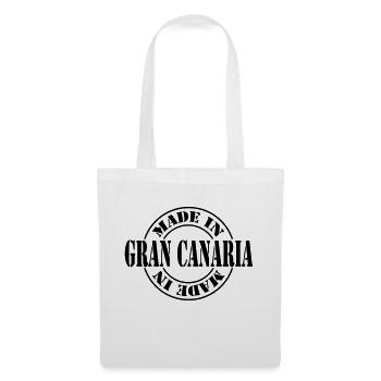 made in gran canaria m1k2 - Stoffbeutel - Weiß - Vorne