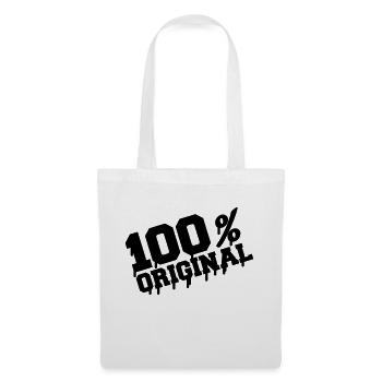 100_original - Tote Bag - white - Front