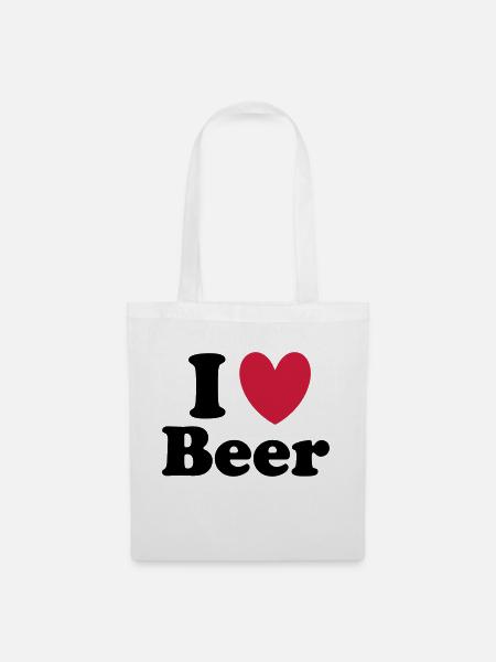 Beer - Stoffbeutel - Weiß