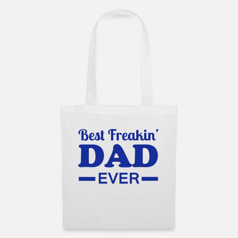 Dad - Stoffbeutel - Weiß
