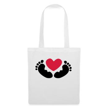 baby - Tote Bag - white - Front