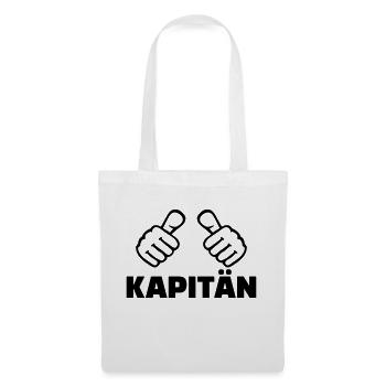 Kapitän - Stoffbeutel - Weiß - Vorne