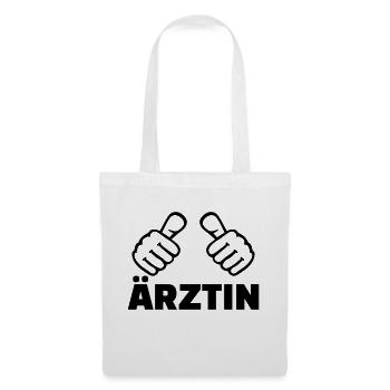 Ärztin - Stoffbeutel - Weiß - Vorne