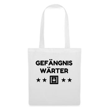 Prison guard Gefängnis Wärter Gardien de Prison - Tote Bag - white - Front