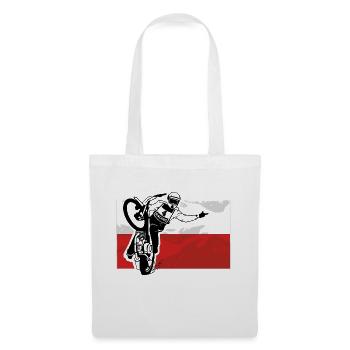 Speedway - Poland Flag - Stoffbeutel - Weiß - Vorne